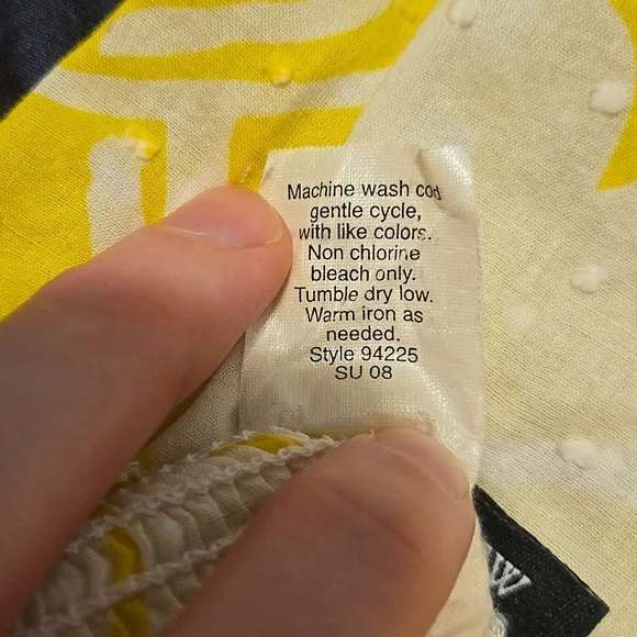 Jcrew Summer Spaghetti Strap Floral Yellow Dress As Seen On Sookie Stackhouse - Picture 7 of 10